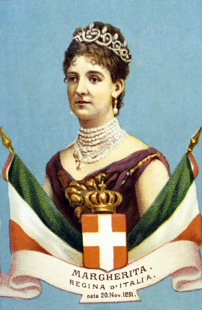 Portrait of Margarita of Savoy Genes (Margherita di Savoia) by Unknown artist