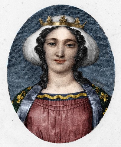 Portrait of Marguerite de Provence (1221 - 1295), Queen of France by Unknown artist