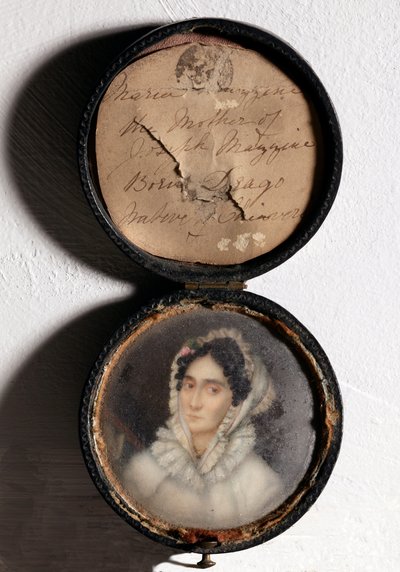Portrait of Maria Mazzini, mother of Giuseppe Mazzini by Unknown artist