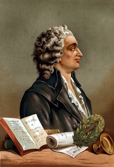 Portrait of Marie Jean Antoine Nicolas de Caritat, Marquis de Condorcet (1743 - 1794) after “La Ciencia y sus Hombres” by Louis Figuier. Barcelona 1881. by Unknown artist
