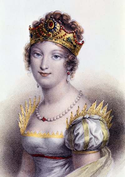 Portrait of Marie Louise, Duchess of Parma, Empress Consort of the French by Unknown artist