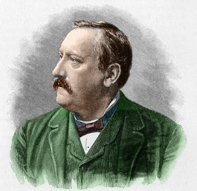 Portrait of Martin Greif (1839-1911) German poet by Unknown artist