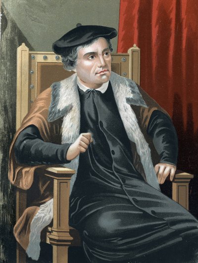 Portrait of Martin Luther (1483 - 1546) by Unknown artist