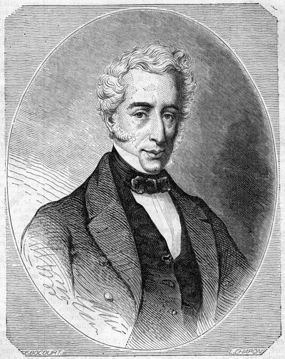 Portrait of Francisco Martinez de la Rosa (1787-1862), Spanish politician and writer by Unknown artist