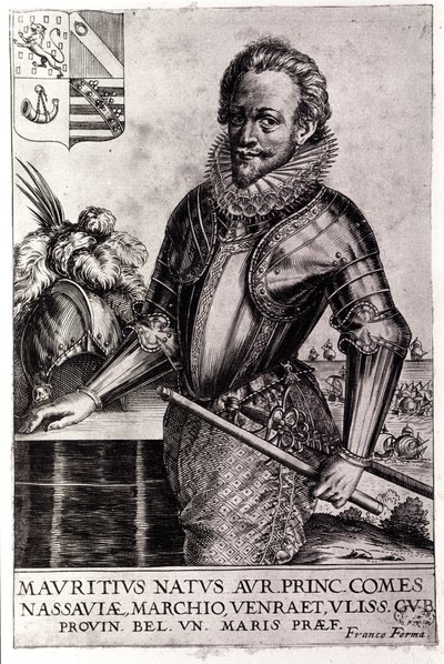 Portrait of Maurice de Nassau, Prince of Orange by Unknown artist