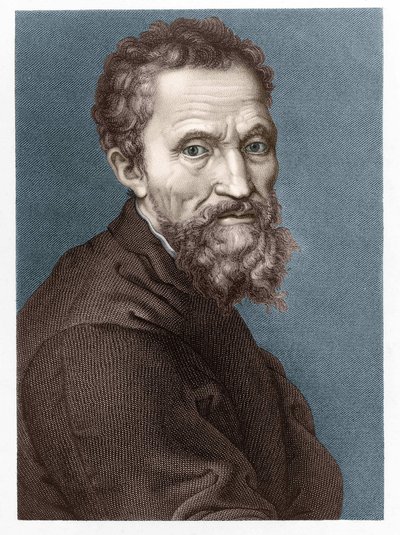 Portrait of Michelangelo Buonarroti by Unknown artist