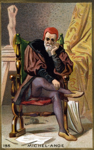 Portrait of Michelangelo Buonarroti by Unknown artist