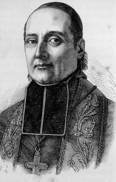 Portrait of Monsignor Sibour, French Prelate (1792 -1857) by Unknown artist