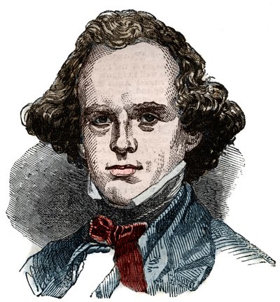 Portrait of Nathaniel Hawthorne (1804-1864), American Writer by Unknown artist
