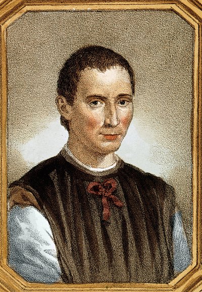 Portrait of Niccolo di Bernardo dei Machiavelli by Unknown artist