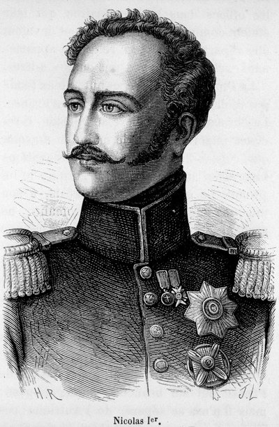 Portrait of Nicholas I, Emperor of Russia (1796 - 1855) by Unknown artist