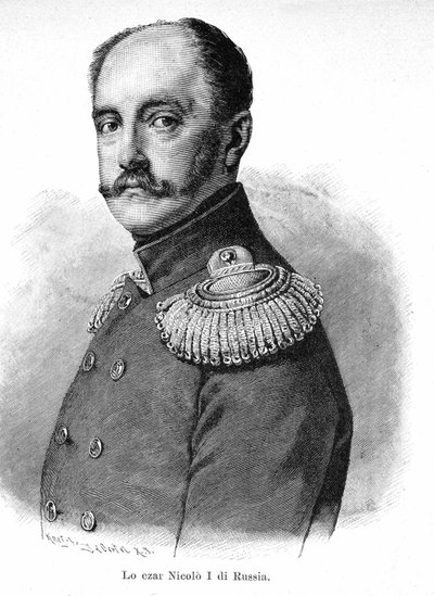 Portrait of Nicholas I Pavlovich of Russia by Unknown artist
