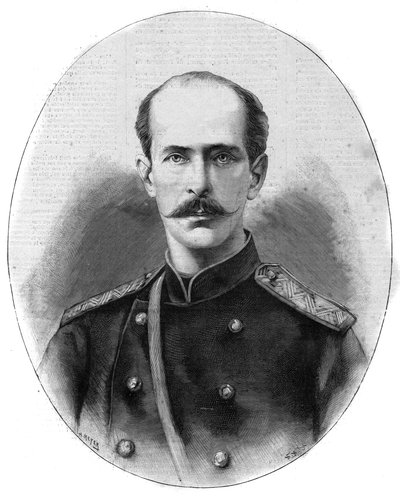Portrait of Nicholas Maximilianovich of Leuchtenberg, Duke of Leuchtenberg and Prince Romanovsky (1843-1891) (in 