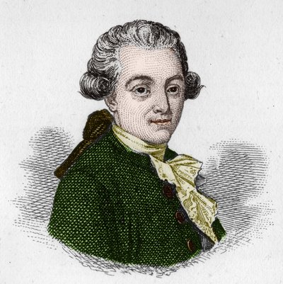 Portrait of Nicolas Joseph Florent Gilbert by Unknown artist
