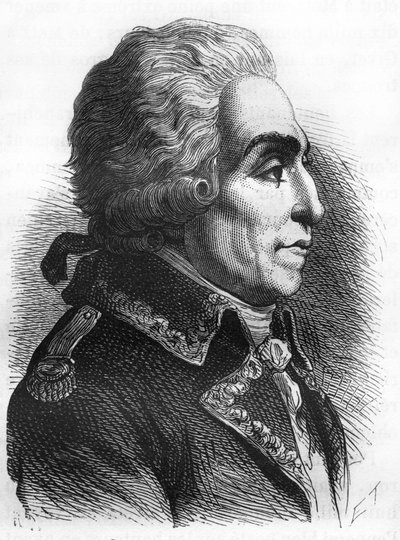 Portrait of Nicolas Luckner, Marshal of France by Unknown artist