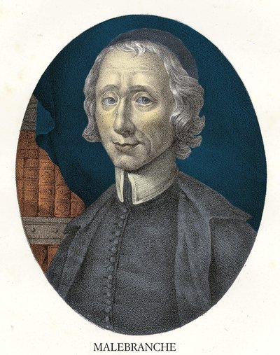 Portrait of Nicolas Malebranche, French Philosopher and Theologian by Unknown artist