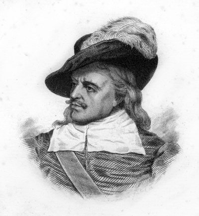 Portrait of Oliver Cromwell (1599-1658), English statesman by Unknown artist
