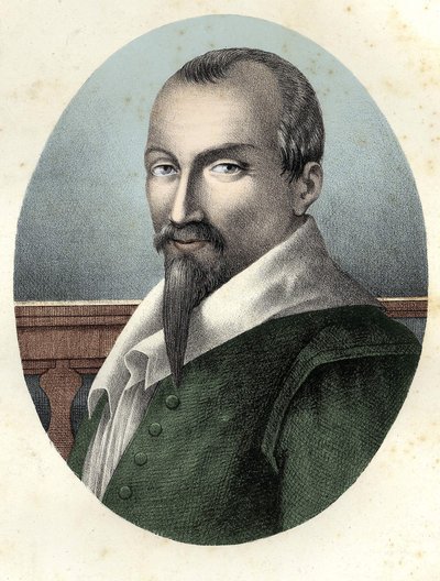 Portrait of Olivier De Serres (c. 1539-1619) French agronomist. by Unknown artist