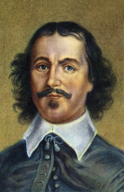 Portrait of Otto von Guericke, German physicist by Unknown Artist