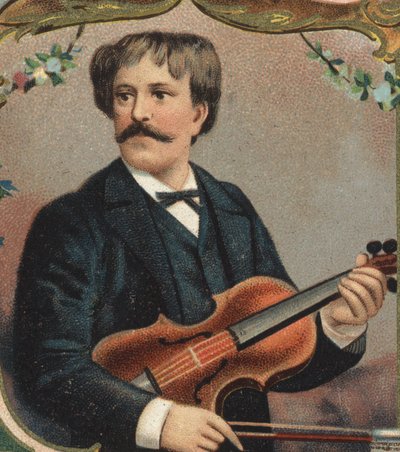 Portrait of Pablo de Sarasate, Spanish violinist and composer by Unknown artist