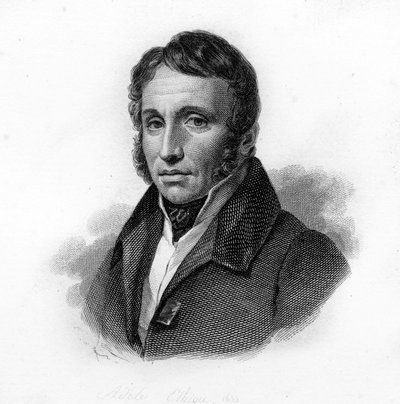 Portrait of Paul Louis Courier, French pamphleteer and epistolary (1772-1825) by Unknown artist