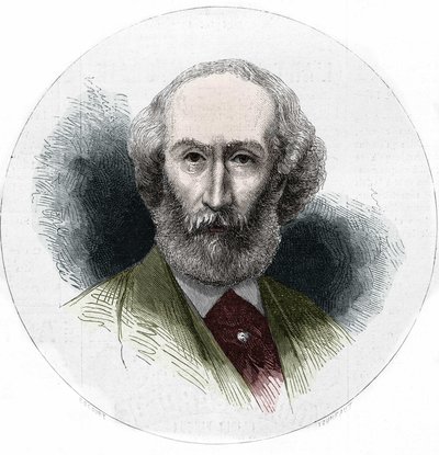 Portrait of Paul de Musset, French man of letters (1804-1880) by Unknown artist