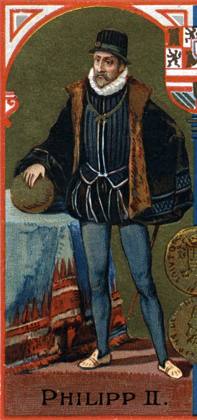 Portrait of Philip II (1527-1598), King of Spain by Unknown artist