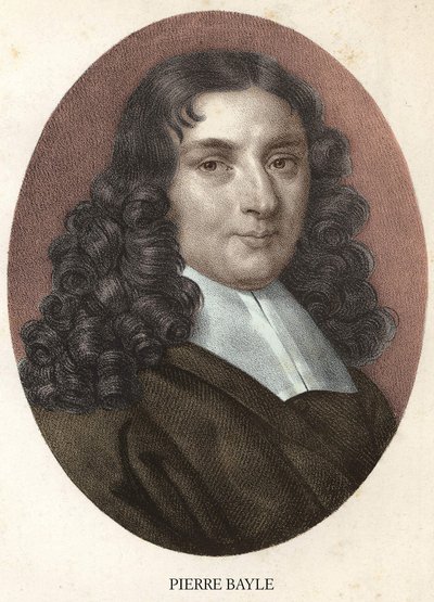 Portrait of Pierre Bayle French Philosopher and Writer (1647-1706) by Unknown artist
