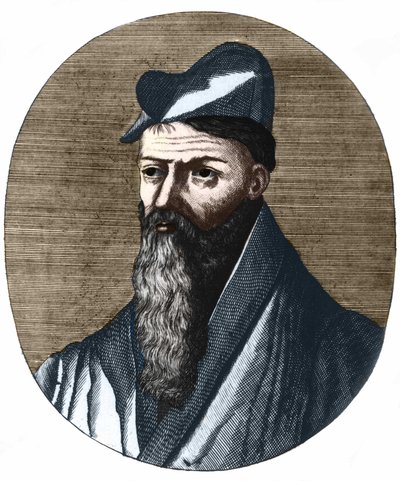Portrait of Pierre Belon 1517-1564. French naturalist and doctor. Private collection. by Unknown artist