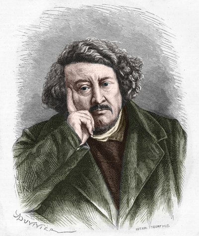 Portrait of Pierre Leroux, French philosopher, publicist and politician by Unknown artist