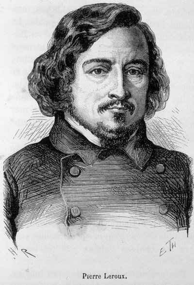 Portrait of Pierre Leroux, French philosopher, publicist and politician (1797 - 1871) by Unknown artist