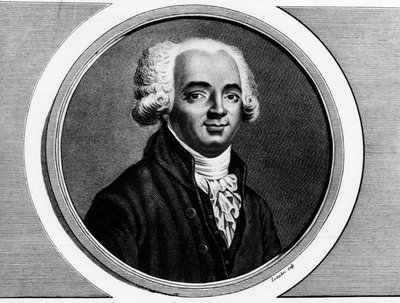 Portrait of Pierre Louis Manuel (1751-1793) deputy of the Seine at the National Convention. Engraving in 