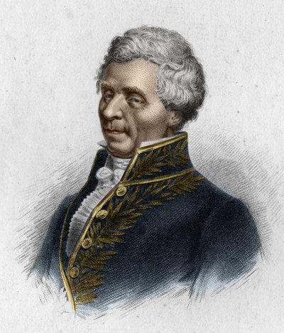 Portrait of Pierre Simon, Marquis de Laplace, astronomer. Engraving from 1833 by Unknown artist