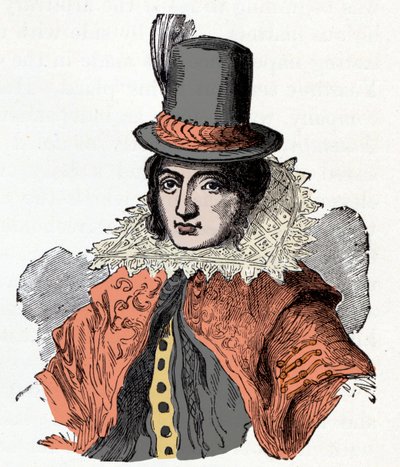 Portrait of Pocahontas, then Rebecca Rolfe by Unknown artist