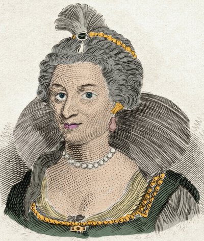 Portrait of Queen Anne of Denmark, Queen of England by Unknown artist