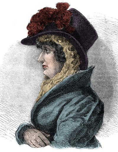 Portrait of Queen Caroline of Brunswick (1768-1821), wife of George IV, King of England - Caroline of Brunswick, Queen of Great Britain and Ireland (1768-1821), consort of George IV by Unknown artist