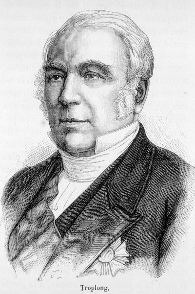 Portrait of Raymond Theodore Troplong, President of the Senate during the Second Empire (1852-1869) by Unknown artist