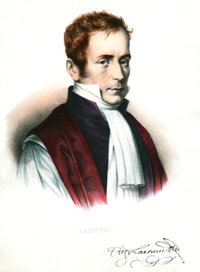 Portrait of Rene Laennec by Unknown artist