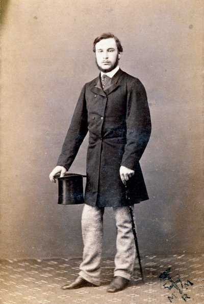 Portrait of Ricciotti Garibaldi (1847-1924), Son of Italian Patriot Giuseppe Garibaldi and His First Wife Anita by Unknown artist