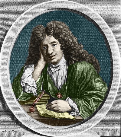 Portrait of Richard Delalande, superintendent of the Music of the King; b. 15 Dec. 1657 in Paris; d. 18 Jan. 1726. by Unknown artist