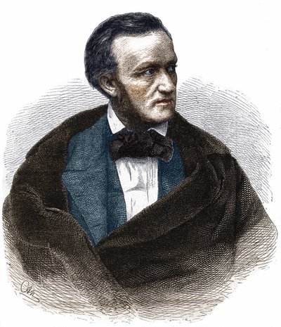 Portrait of Richard Wagner (1813 - 1883) by Unknown artist