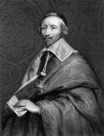 Portrait of Richelieu (1585 - 1642) - in 