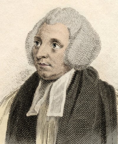 Portrait of Robert Lowth, English bishop, linguist and professor of poetry at Oxford University. 19th century engraving. by Unknown artist