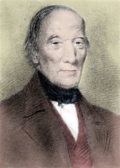 Portrait of Robert Owen (1771-1858), British Philanthropist and Socialist by Unknown artist