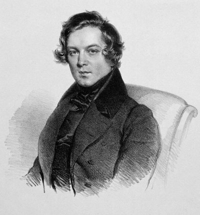 Portrait of Robert Schumann, German Composer by Unknown artist