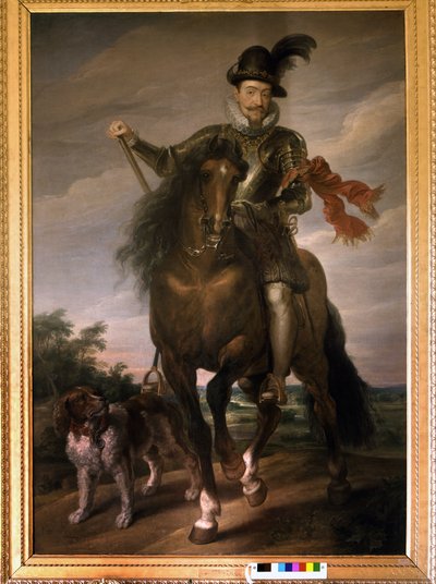 Portrait of Sigismond III Vasa on Horseback by Unknown artist