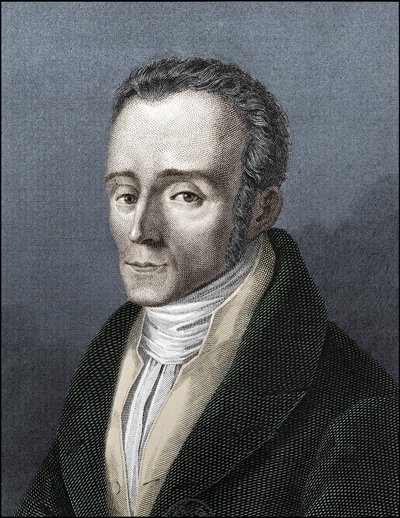 Portrait of Silvio Pellico, Italian writer by Unknown artist