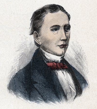 Portrait of Sir Isaac Pitman, English Inventor of Shorthand Writing by Unknown artist