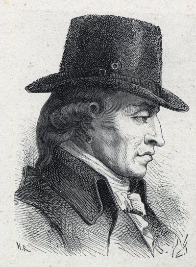 Portrait of Stanislas Marie Maillard (1763-1794), bailiff and emblematic figure of the French Revolution by Unknown artist