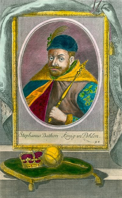 Portrait of Stephen Bathory, King of Poland by Unknown artist